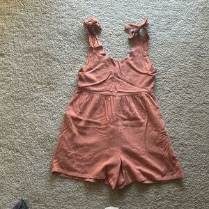 PINK LILY ROMPER